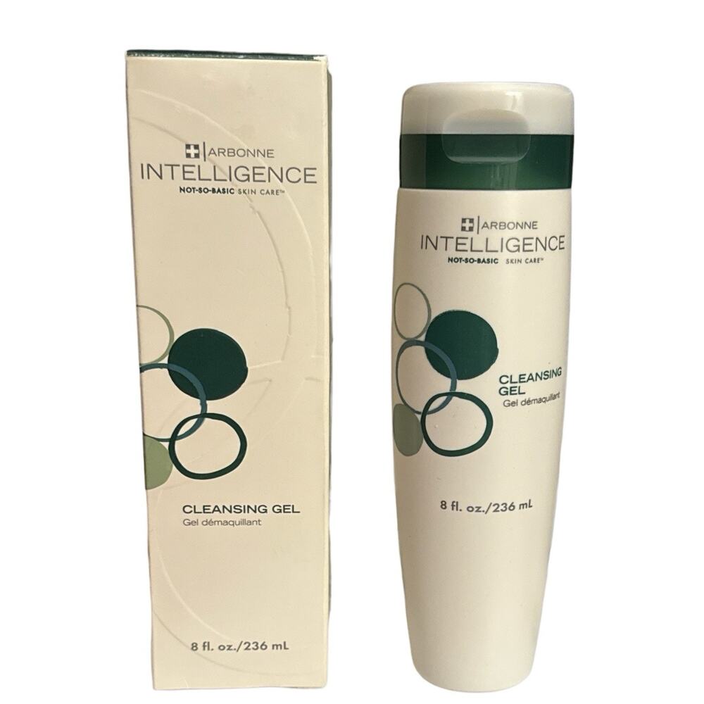NEW Arbonne Intelligence Not So Basic Skin Care Cleansing Gel 8oz